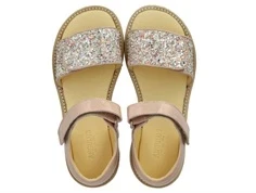 Angulus sandal rosebud glimmer åben tå til store piger